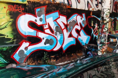 Graffiti Wall in Lahti - Photo by SovedHRC - Soved, Kaih, Finland (2006)