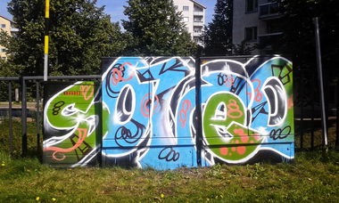 Graffiti Street Art in Lahti - Photo by SovedHRC (2015)