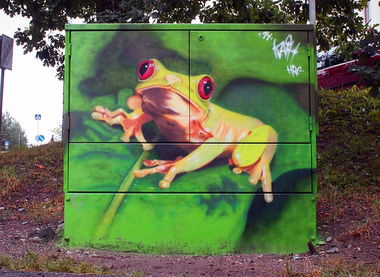 Graffiti Wall in Lahti finland - Photo by SovedHRC - soved, kaih, lahti (2014)