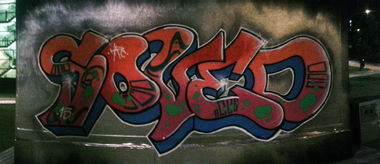 Graffiti Wall in Helsinki - Photo by SovedHRC (2015)