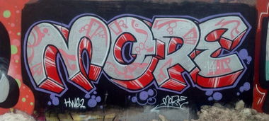 Graffiti Wall in Kalasatama - Photo by SovedHRC - Soved, Kaih, HRC (2014)