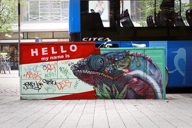 Graffiti Street Art in Lahti - Photo by SovedHRC - Soved, Kaih, HRC (2014)
