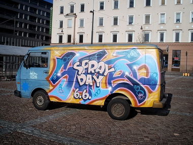 Graffiti Artwork in Lahti - Photo by SovedHRC - Soved, Kaih, Finland (2015)