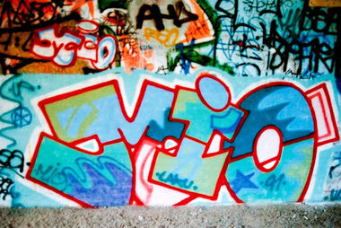 Graffiti Wall in Espoo - Photo by SovedHRC - Soved, Kaih, HRC (1991)