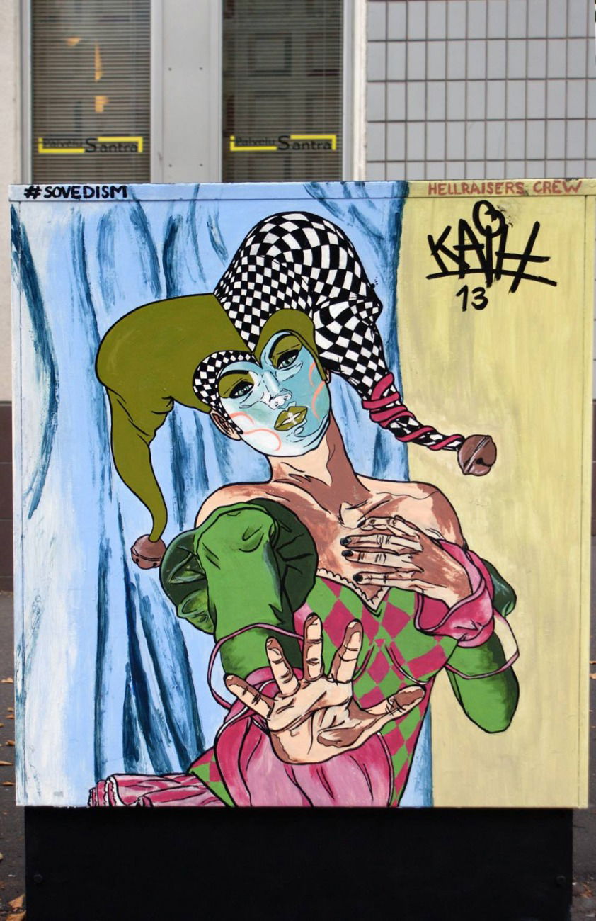 Graffiti Street Art in Lahti - Photo by SovedHRC - Soved, Kaih, Finland (2013)