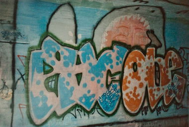 Graffiti Wall in Espoo - Photo by SovedHRC - Soved, Kaih, Finland (1989)