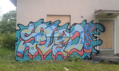 Graffiti Wall in Lahti - Photo by SovedHRC (2015)