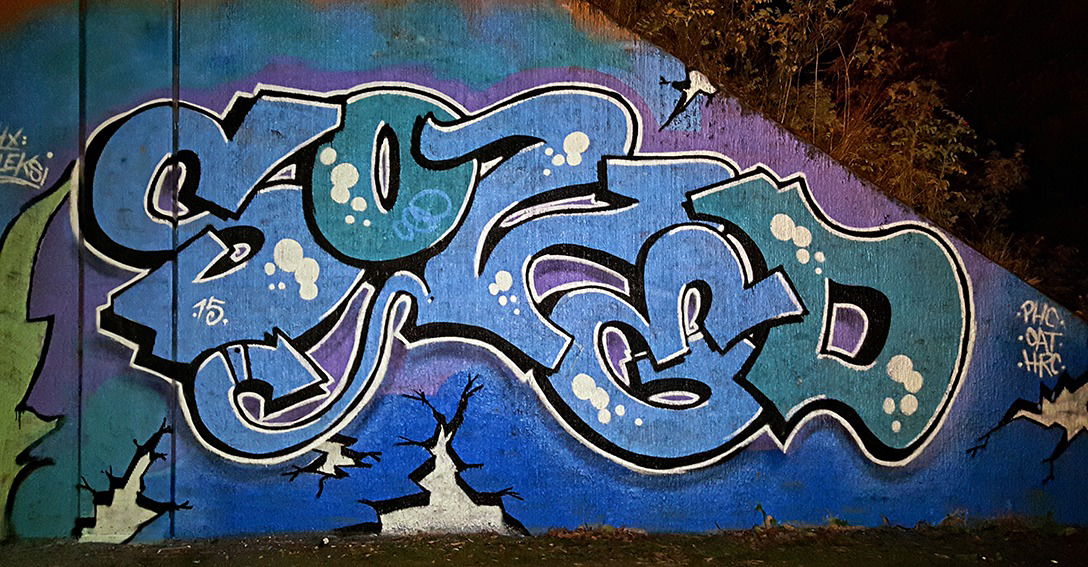 Graffiti Wall in Lahti - Photo by SovedHRC (2015)