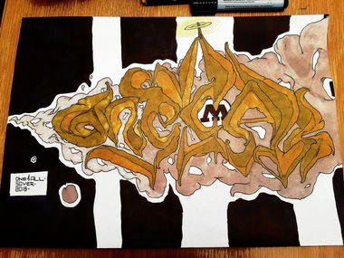 Graffiti Wall - Photo by Sover (2016)