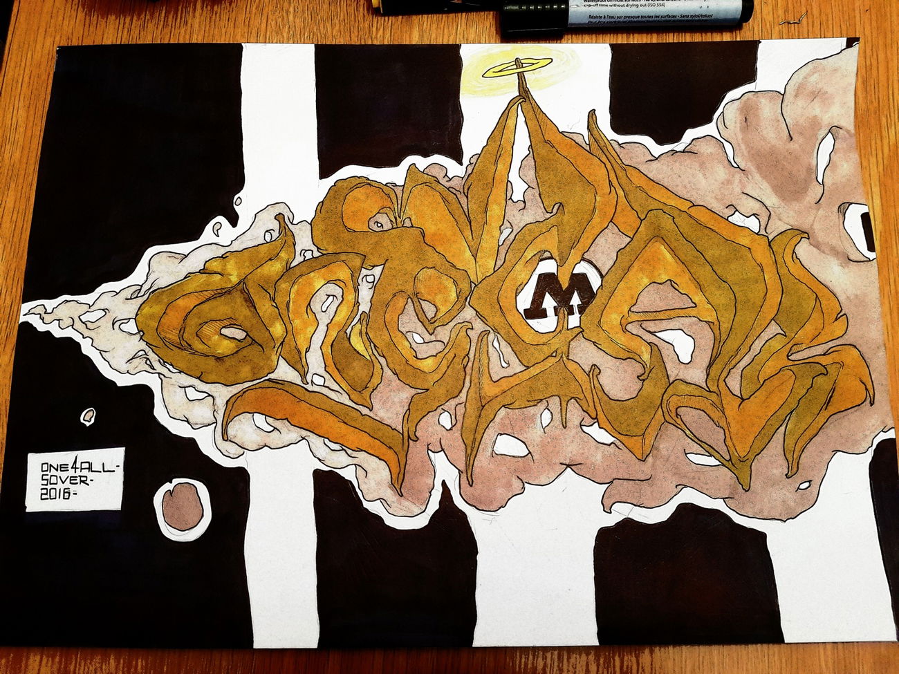 Graffiti Wall - Photo by Sover (2016)