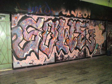 Graffiti Wall - Photo by Sowe