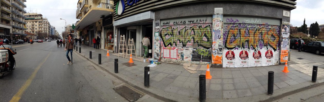 Graffiti Bombing - Photo by Sowe