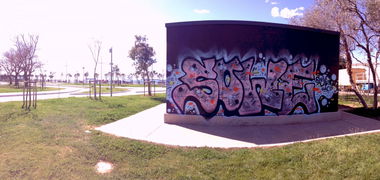 Graffiti Bombing - Photo by Sowe