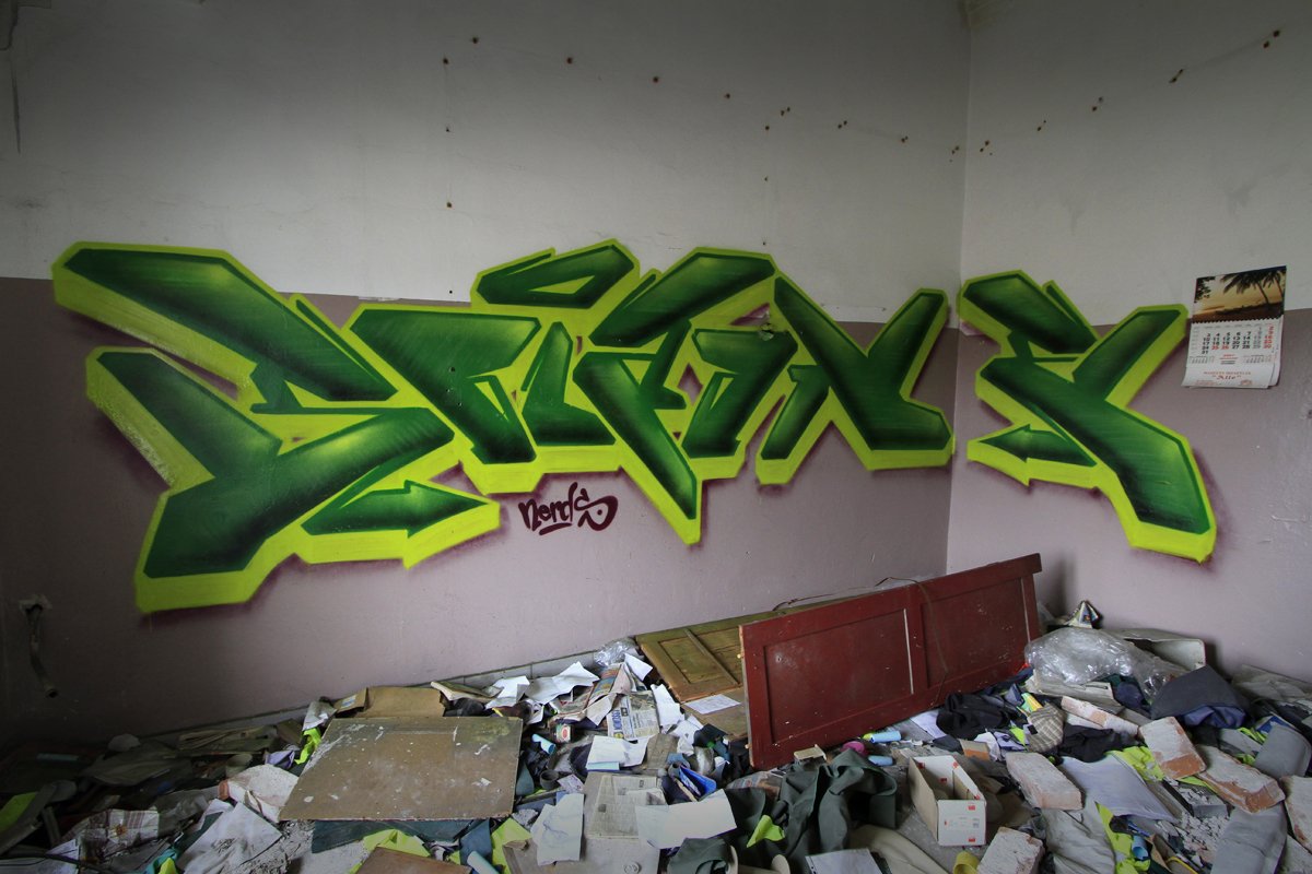 Graffiti Wall - Photo by Soyski - soyski, soiaone, nerds (2012)