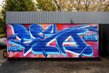 Graffiti Wall - Photo by Soyski - Soya, Soyski, nerds (2012)