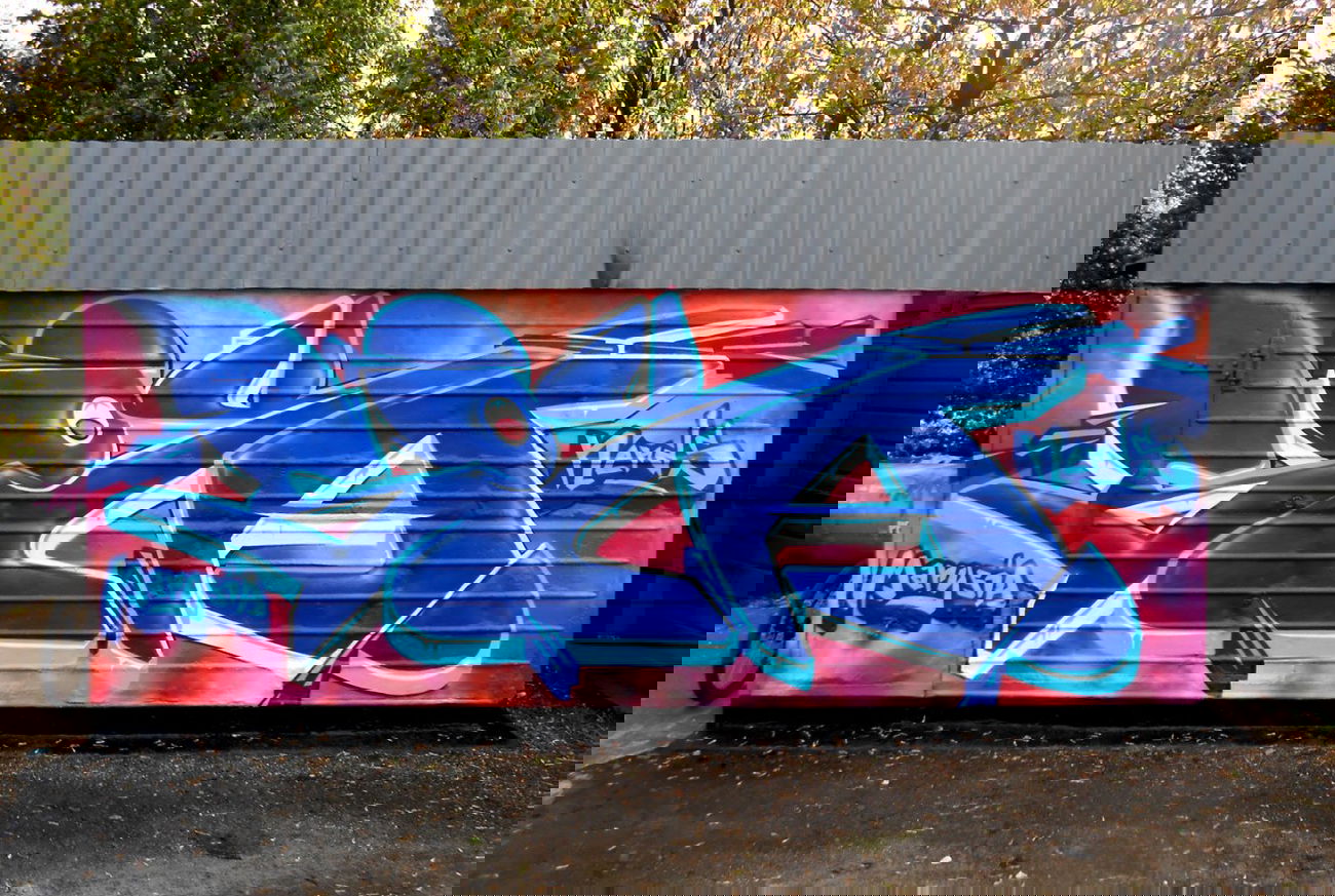 Graffiti Wall - Photo by Soyski - Soya, Soyski, nerds (2012)