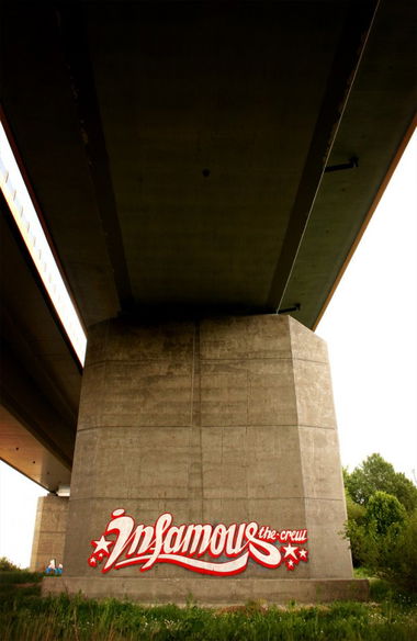 Graffiti Bombing - Photo by Soyski - Soyski, Nerds, Infamous (2012)