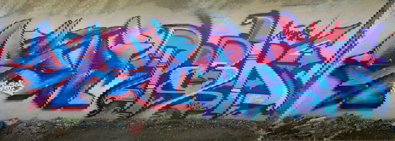 Graffiti Wall - Photo by Soyski - Soyski, Pa3k, Nerds (2012)