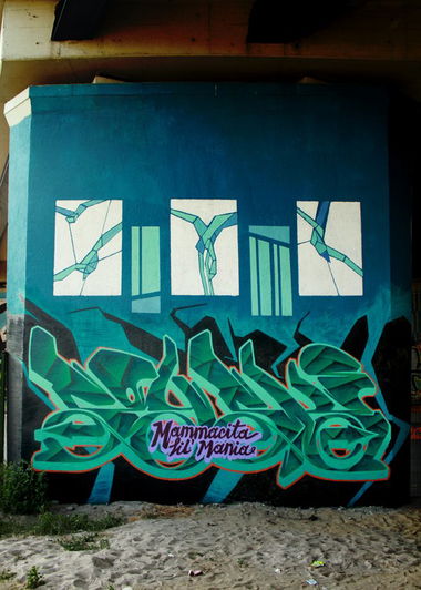 Graffiti Wall - Photo by Soyski - Soyski, Nerds, Infamous (2013)