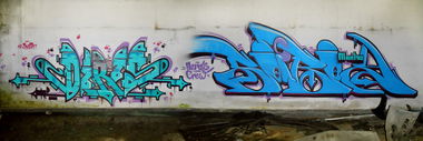 Graffiti Wall - Photo by Soyski - Dirts, Soiboy, Dirty (2013)