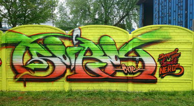 Graffiti Wall - Photo by Soyski - Soyski, Nerds (2014)