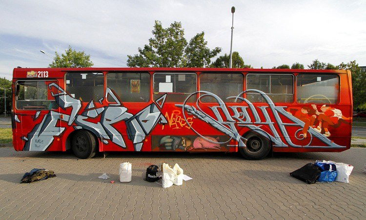 Graffiti Wall - Photo by Soyski - Zero7, Mammacita, AndrzejPoprostu (2015)