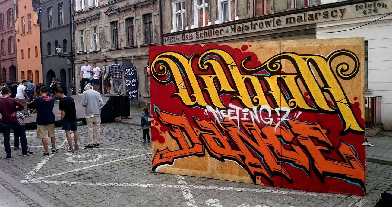 Graffiti Wall - Photo by Soyski - Dirty, Soyski, Urbandancemeeting7 (2015)