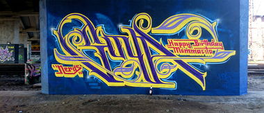 Graffiti Wall - Photo by Soyski - Soyski, Soya, Nerds (2015)