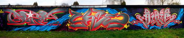 Graffiti Wall - Photo by Soyski - Soyski, Case, Dirts (2014)
