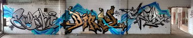 Graffiti Wall - Photo by Soyski - Soyski, Dirty, Cikl (2014)