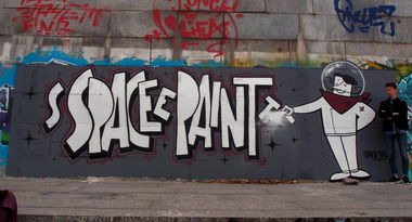 Graffiti Wall - Photo by SpacePaint - SpacePaint (2014)