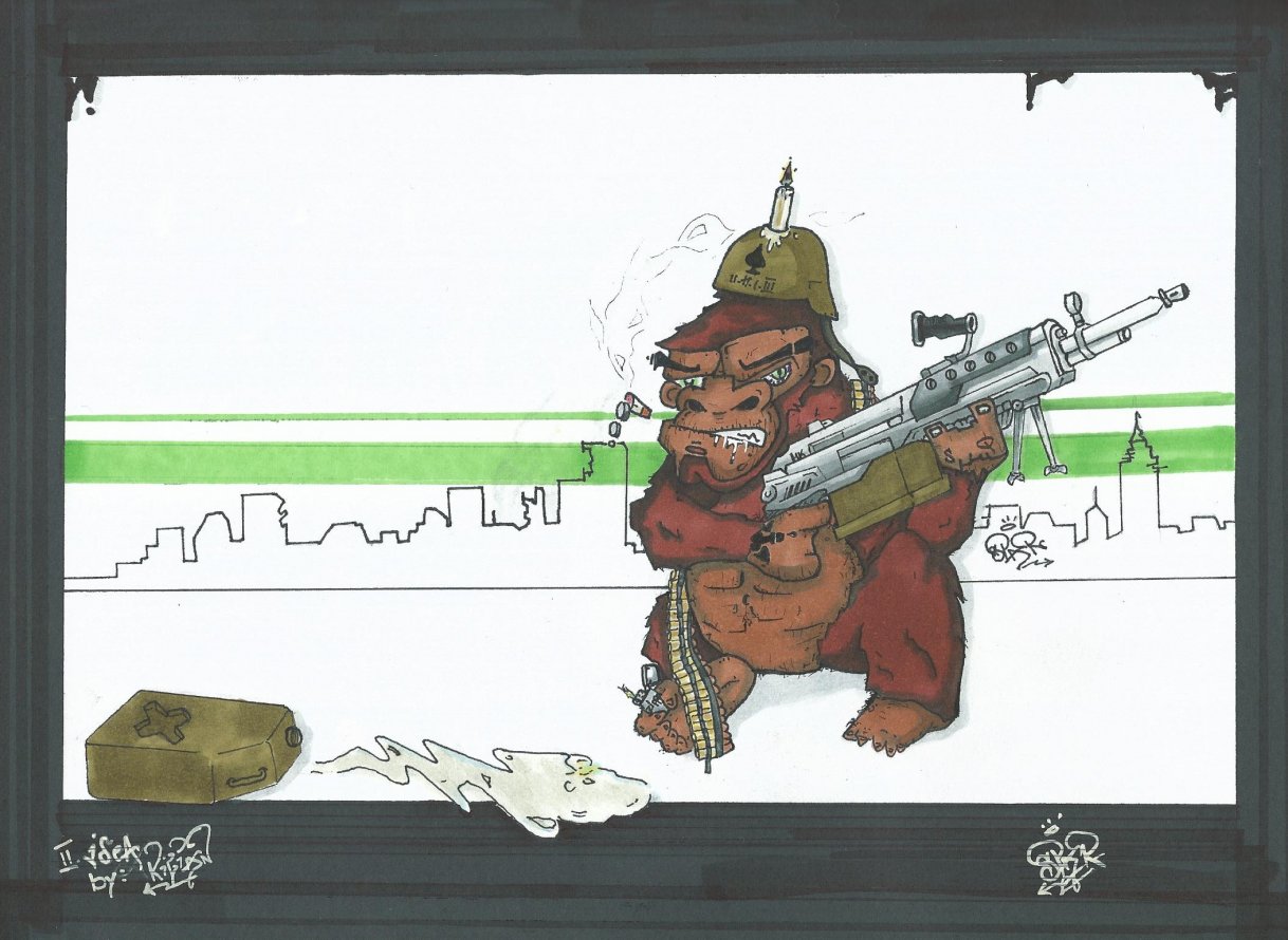 Graffiti Sketch - Photo by Spaer