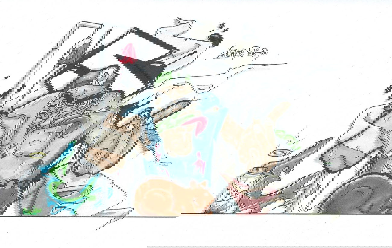 Graffiti Sketch - Photo by Spaer