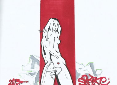 Graffiti Sketch - Photo by Spaer