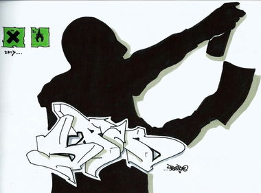 Graffiti Artwork - Photo by Spaer