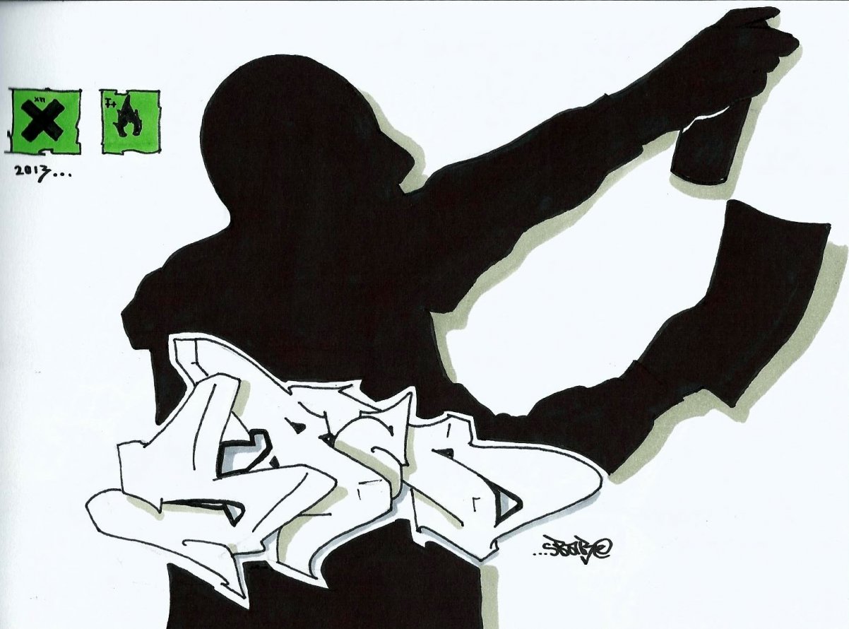 Graffiti Artwork - Photo by Spaer