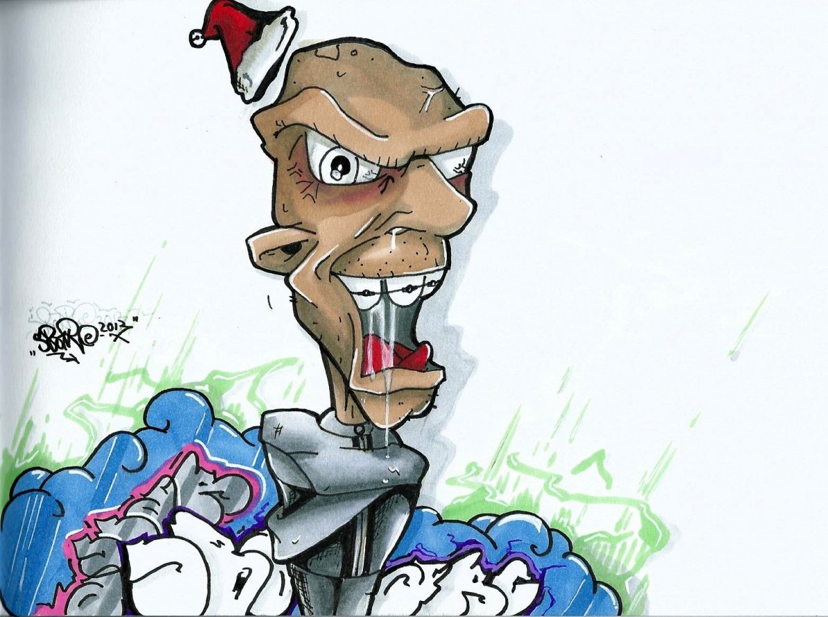 Graffiti Sketch - Photo by Spaer