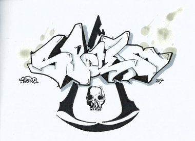 Graffiti Wall - Photo by Spaer