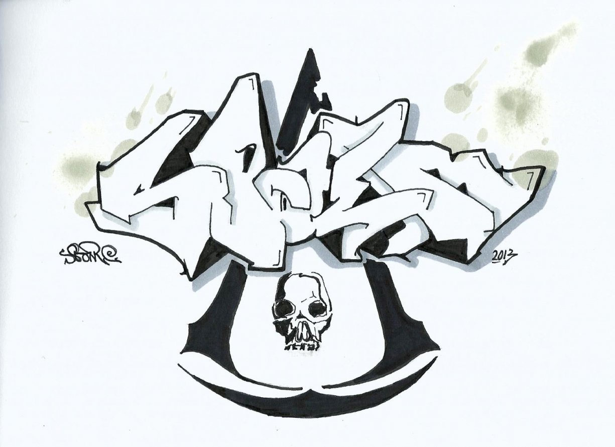 Graffiti Wall - Photo by Spaer