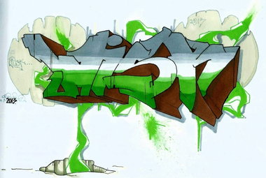 Graffiti Wall - Photo by Spaer