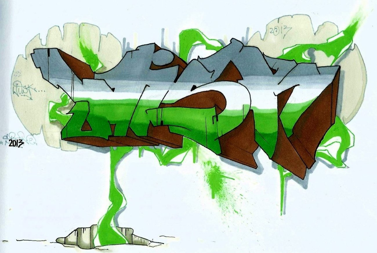 Graffiti Wall - Photo by Spaer