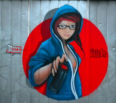 Graffiti Wall - Photo by Spaer - SOLD (2014)