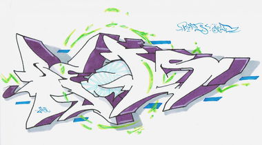 Graffiti Wall - Photo by Spaer