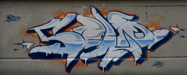 Graffiti Wall in Frankfurt (Oder) - Photo by Spaer - SOLD, Spoare, 153 (2015)