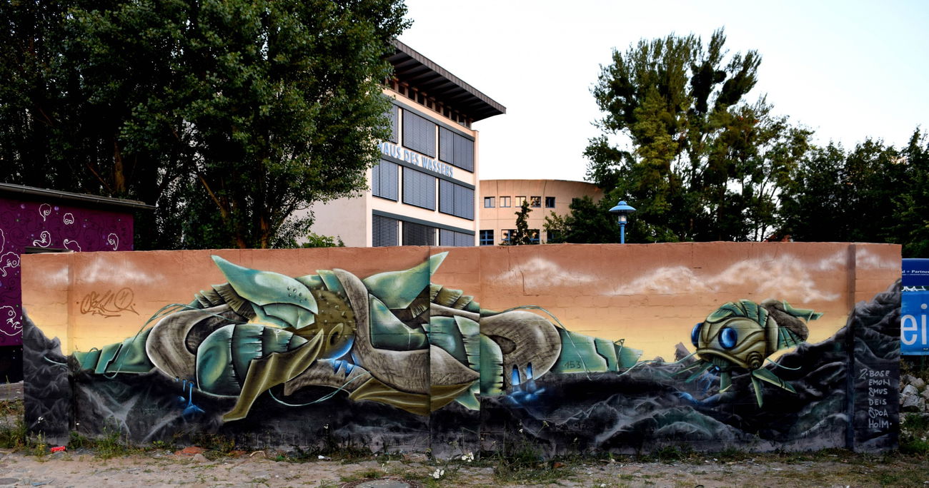 Graffiti Wall in Potsdam - Photo by Spaer - SOLD, 153 (2016)