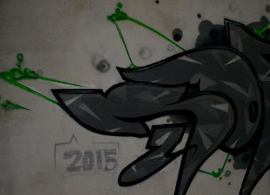 Graffiti Wall - Photo by Spaer - SOLD (2015)