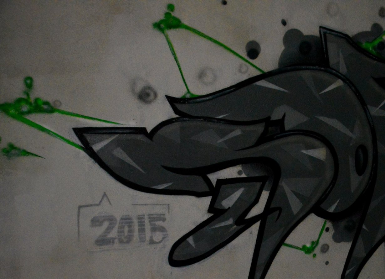 Graffiti Wall - Photo by Spaer - SOLD (2015)