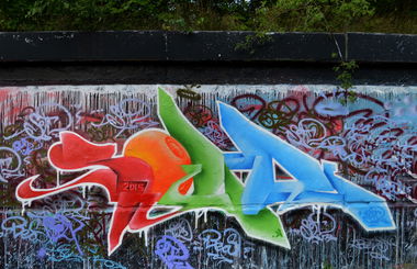 Graffiti Wall - Photo by Spaer - SOLD (2015)