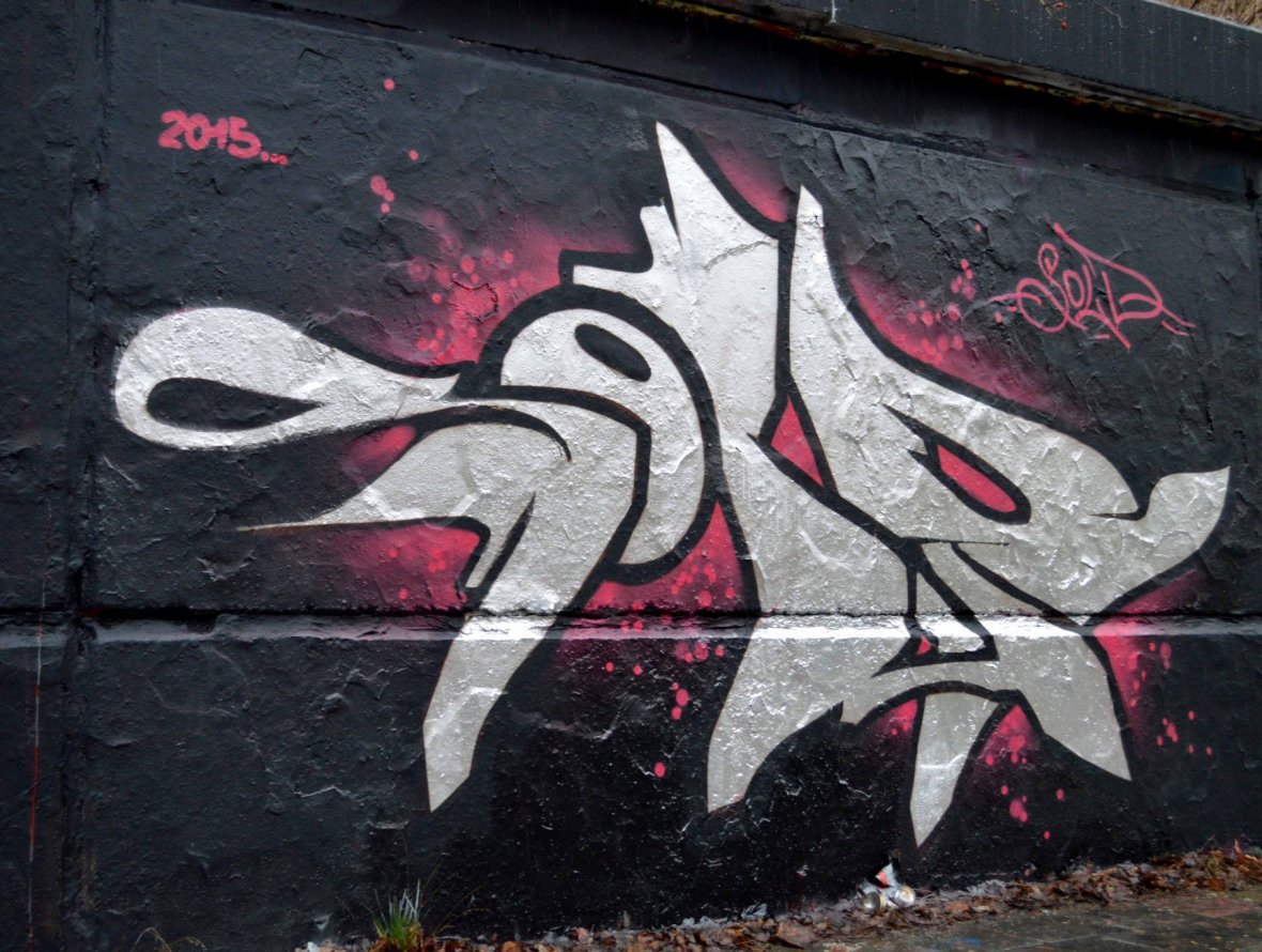 Graffiti Wall in Frankfurt (Oder) - Photo by Spaer - SOLD (2015)