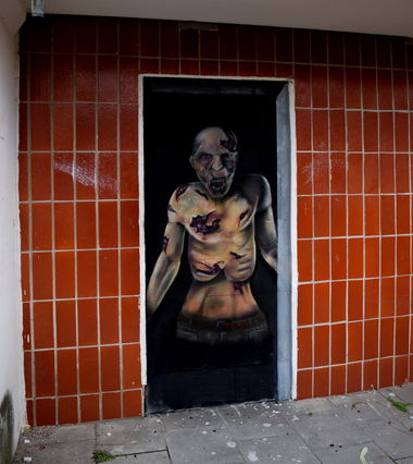 Graffiti Wall in Frankfurt/oder - Photo by Spaer - SOLD (2015)